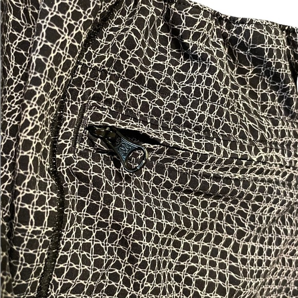 Lululemon Fall Net Print Drawstring Mesh Inset Running Hotty Hot Shorts - Picture 8 of 9